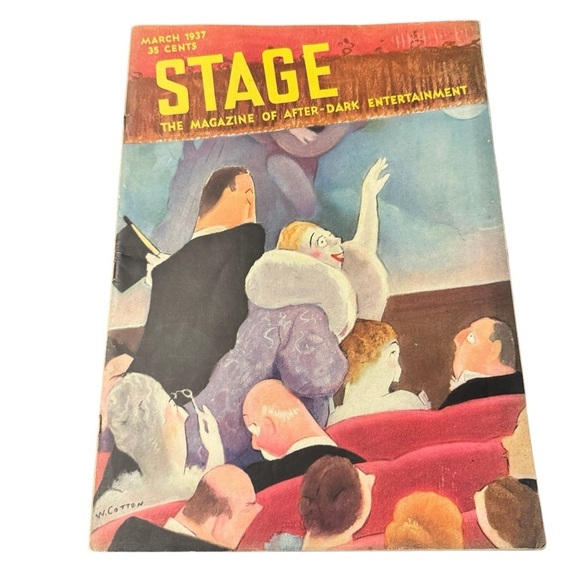 March 1937 Stage The Magazine of After-Dark Entertainment - Picture 1 of 14